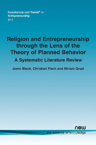 Cover image for Religion and Entrepreneurship through the Lens of the Theory of Planned Behavior