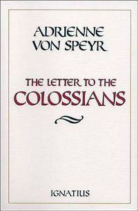 Cover image for The Letter to the Colossians