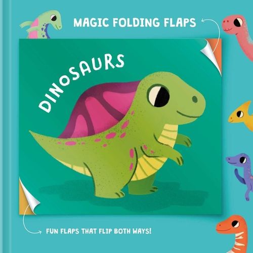 Cover image for Magic Folding Flaps - Dinosaurs