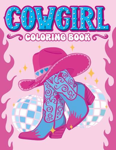 Cover image for Cowgirl Coloring Book
