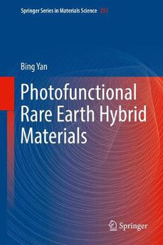Cover image for Photofunctional Rare Earth Hybrid Materials