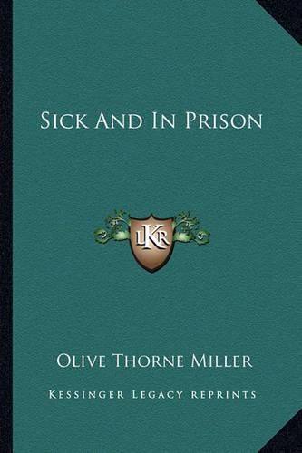 Sick and in Prison