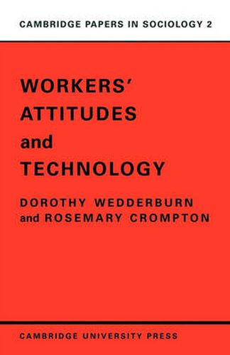 Cover image for Workers' Attitudes and Technology