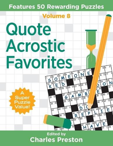 Cover image for Quote Acrostic Favorites: Features 50 Rewarding Puzzles