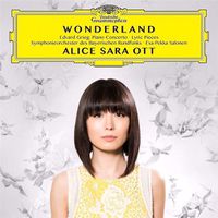 Cover image for Wonderland Grieg Piano Concerto Lyric Pieces