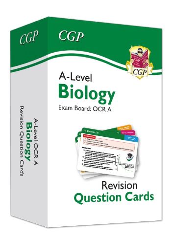 Cover image for A-Level Biology OCR A Revision Question Cards