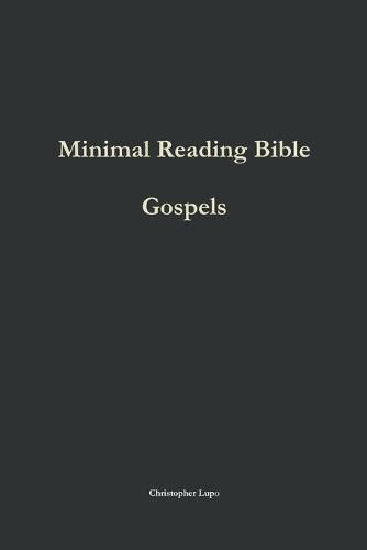 Cover image for Minimal Reading Bible: Gospels