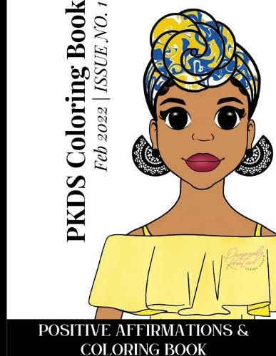 Cover image for Positive Affirmations & Coloring Book PKDS