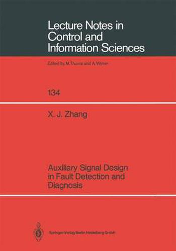 Cover image for Auxiliary Signal Design in Fault Detection and Diagnosis