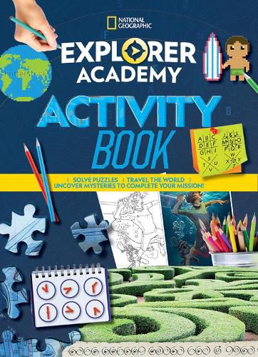 Cover image for Explorer Academy Sticker Book