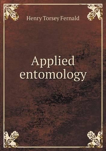 Cover image for Applied entomology