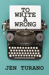 Cover image for To Write a Wrong