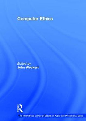 Cover image for Computer Ethics