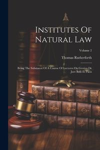 Cover image for Institutes Of Natural Law