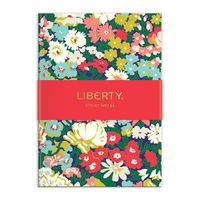 Cover image for Liberty Floral Sticky Notes Hard Cover Book