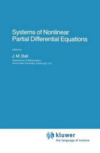 Cover image for Systems of Nonlinear Partial Differential Equations