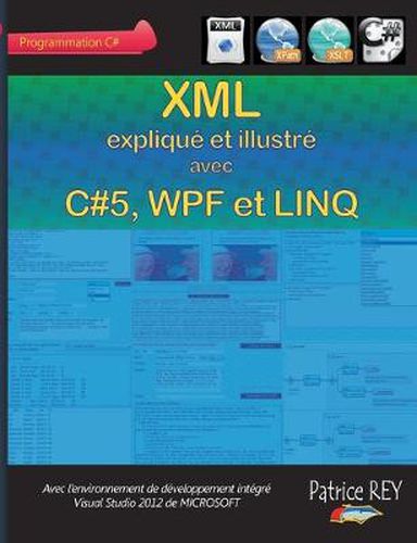 Cover image for XML avec C#5, WPF et LINQ