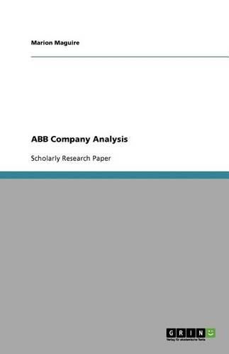 Cover image for ABB Ltd. Company Analysis