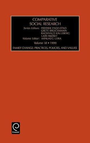 Cover image for Family Change: Practices, Policies, and Values