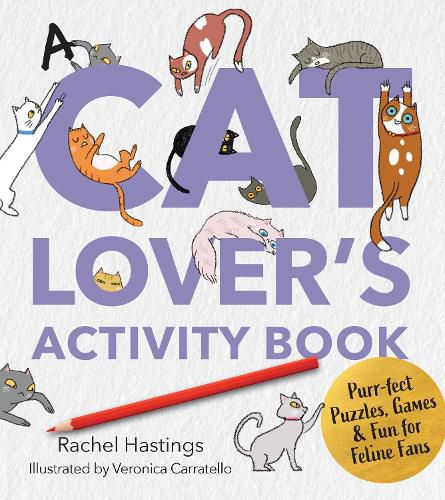 Cover image for A Cat Lover's Activity Book