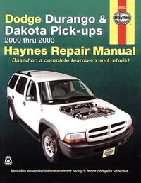 Cover image for Dodge Durango & Dakota 00-04