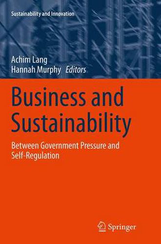 Cover image for Business and Sustainability: Between Government Pressure and Self-Regulation