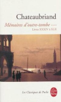 Cover image for Memoires d'outre-tombe 4