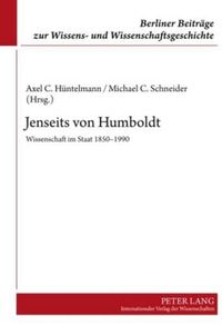 Cover image for Jenseits Von Humboldt: Wissenschaft Im Staat 1850-1990