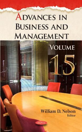 Cover image for Advances in Business and Management: Volume 15