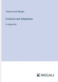 Cover image for Evolution and Adaptation