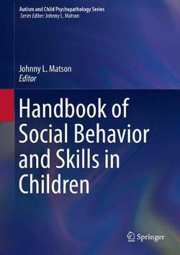 Cover image for Handbook of Social Behavior and Skills in Children