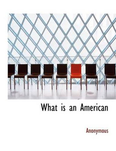 Cover image for What Is an American