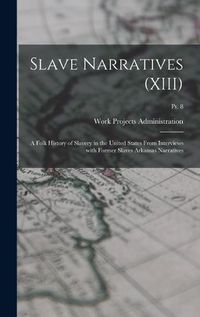 Cover image for Slave Narratives (XIII)