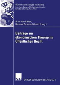 Cover image for Beitrage zur Okonomischen Theorie im Offentlichen Recht