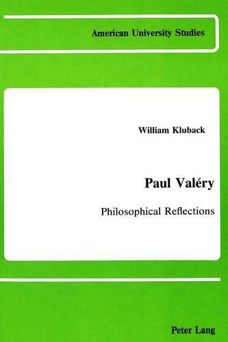 Cover image for Paul Valery: Philosophical Reflections