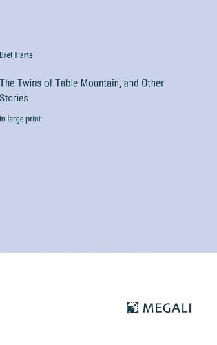 Cover image for The Twins of Table Mountain, and Other Stories