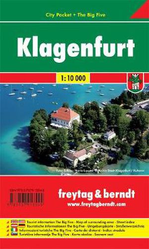 Cover image for Klagenfurt  City Pocket + the Big Five Waterproof 1:10 000