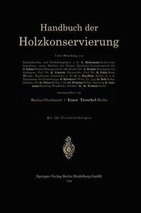 Cover image for Handbuch Der Holzkonservierung