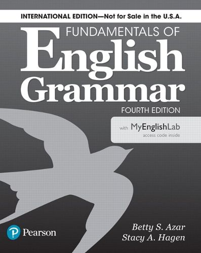 Cover image for Fundamentals of English Grammar 4e Student Book with MyLab English, International Edition