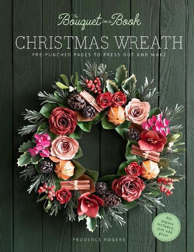 Cover image for The Bouquet in a Book Christmas Wreath