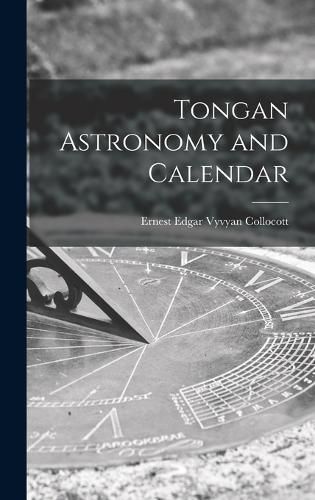 Cover image for Tongan Astronomy and Calendar