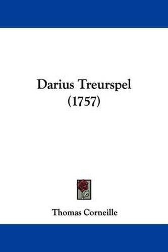 Cover image for Darius Treurspel (1757)