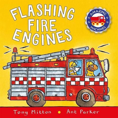 Flashing Fire Engines