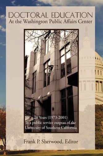 Cover image for Doctoral Education at the Washington Public Affairs Center