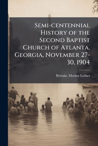 Cover image for Semi-centennial History of the Second Baptist Church of Atlanta, Georgia, November 27-30, 1904