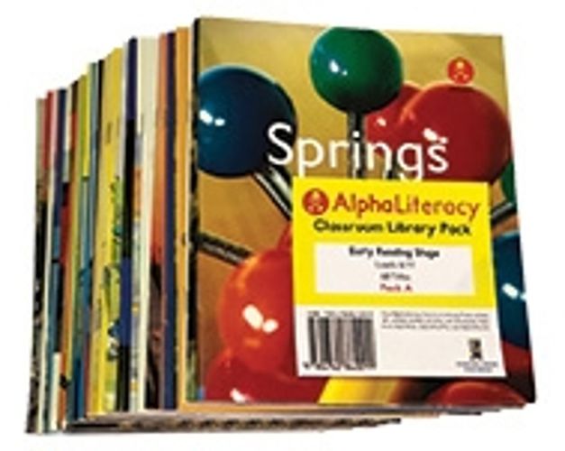 Cover image for Alpha Literacy Classroom Libraries Early Library Pack A: Levels 6 - 11