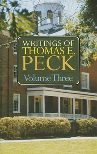 Cover image for Works of Thomas Peck V3