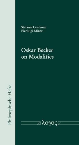 Cover image for Oskar Becker on Modalities