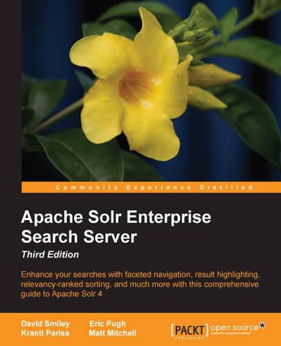 Cover image for Apache Solr Enterprise Search Server - Third Edition