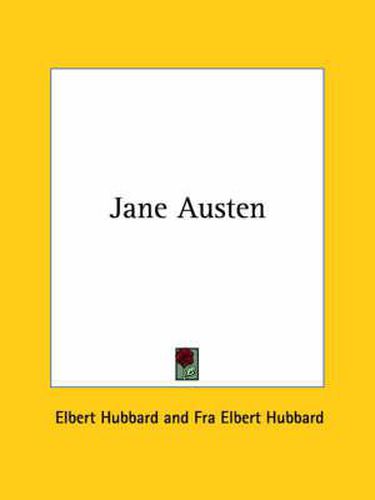 Cover image for Jane Austen